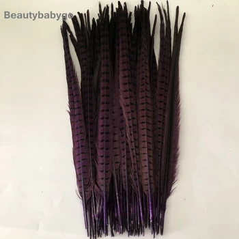 

Pack Of 10pc 50pc 100pc Natural Dyed Ringneck Pheasant Tails Feather 50-55cm 20-22" Long Pheasant Feathers Plumes for Carnivals
