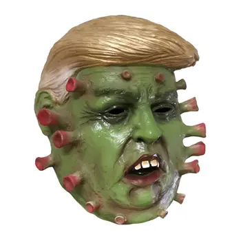 

Scary Demon Latex Full Face Halloween Costume Mask for Masquerade Party Costume