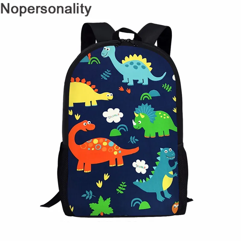Z5169C Nopersonality Детская сумка 3 шт./компл. мультфильм Динозавры Детский рюкзак дошкольные сумки для детского сада, школы Мальчики Девочки Рюкзак - Цвет: Z5169C