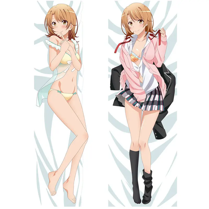 Аниме Yahari Ore no Seishun Love Come wa Machigatteiru наволочка для подушки сексуальная девушка 3D