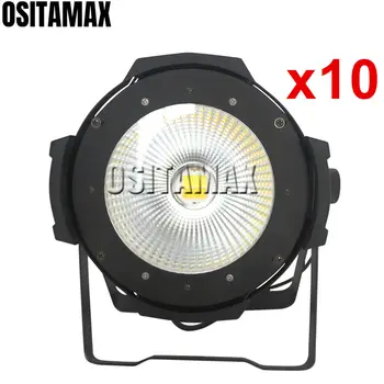 

Warm Cold White 100w COB LED Par Light Wedding Show Light Indoor Wash Effect Spotlight Par Can Lights DMX for Disco Bar DJ Club