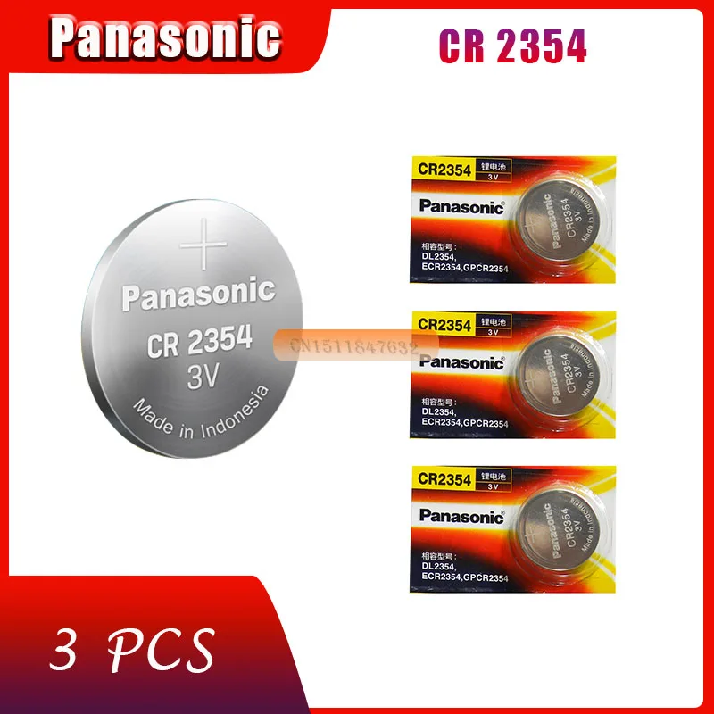 3 шт./лот Оригинальные аккумуляторы Panasonic CR2354 23 мм * 5 4 DL2354 ECR2354 GPCR2354 3V литиевая