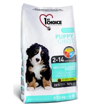 

1ST CHOICE food for puppy medium large breeds 2,72кг chicken