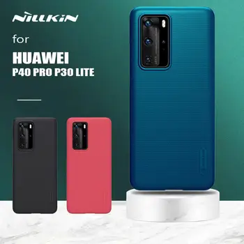 

Nillkin for Huawei P40 P30 Pro P40 Lite Case Super Frosted Shield Slim Protective Hard PC Back Cover for Huawei P40 P30 Pro Case