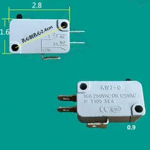 Запчасти для рисоварки micro swith большая мощность 16A KW7-0 серебряный контакт 3 медные булавки