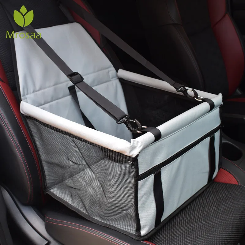 Mrosaa 5 цветов водонепроницаемая сумка для сиденья для собак корзина для кошек сумка для щенков переноска для собак Подушка безопасная переноска для дома собаки автомобильное сиденье аксессуары для домашних животных