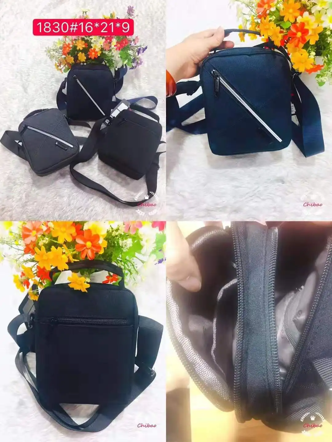 

CHIBAO New Style Oxford Men Business Casual Oblique Backpack Going to Work Shopping Play Shoulder Bag