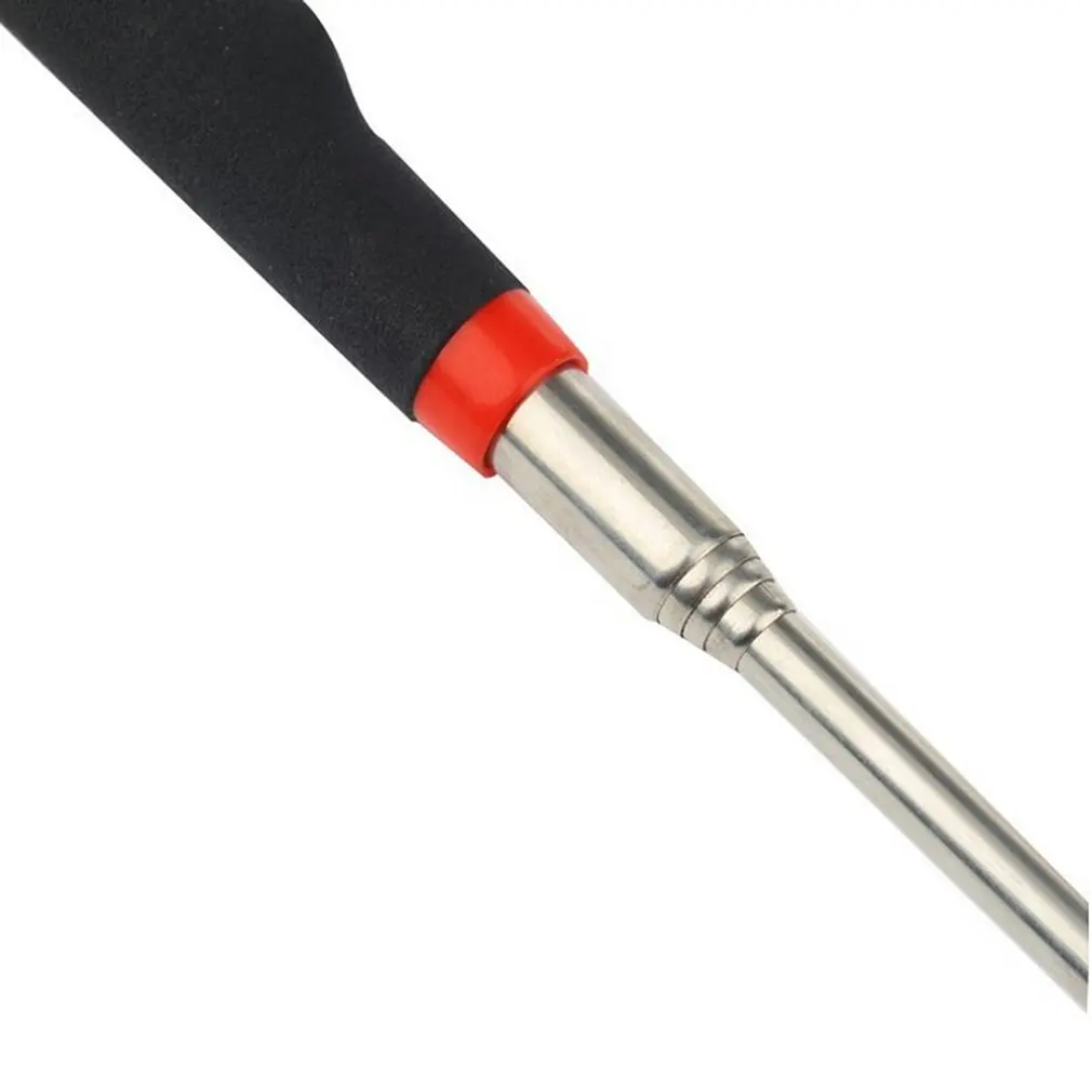 Portable Magnetic Retractable Pickup With Led Light Telescopic Powerful Iron Bar Magnetic Suction Rod