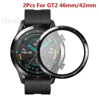 

3D Curved Edge Soft Clear Protective Film Full Cover For Huawei Watch GT 2 46mm GT2 42mm Smartwatch LCD Screen Protector
