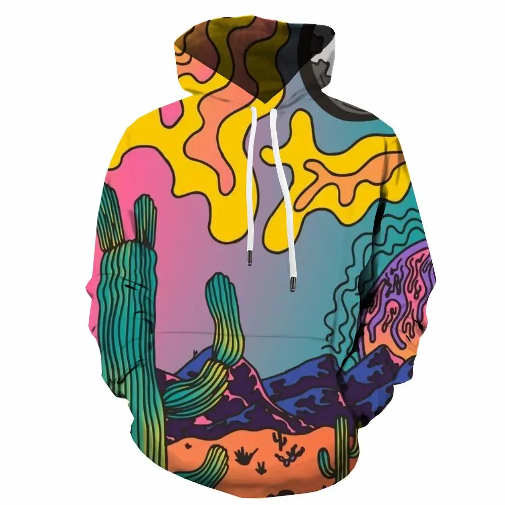 

3d Hoodies Hippie Sweatshirts men Earth Sweatshirt Printed Planet Hoody Anime Colorful Hooded Casual Unisex Funny Pullover