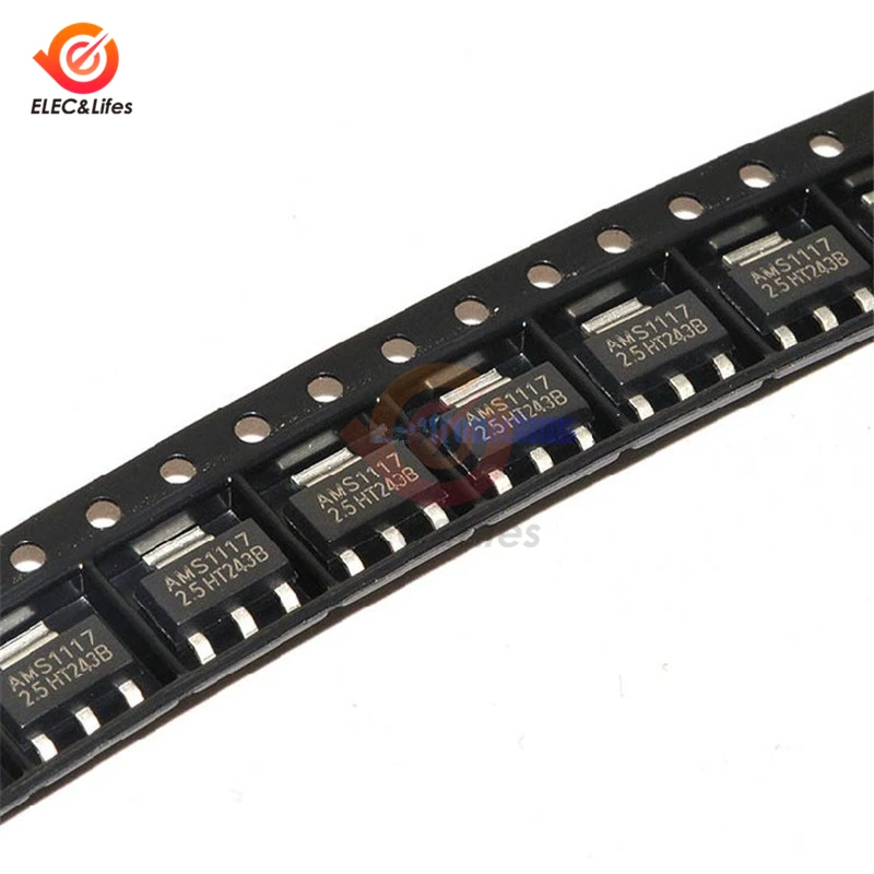 

50PCS AMS1117 3.3V AMS1117-3.3V AMS1117-ADJ AMS1117-1.8 AMS1117-1.2 AMS1117-5V AMS1117-2.5V AMS1117-1.5 AMS1117-3.3 AMS1117-5.0