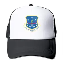 115TH Fighter Wing FSS унисекс Регулируемый Snapback ремень Дальнобойщик Шляпа сетка шляпа Солнцезащитная сетка Бейсбол CapBlack