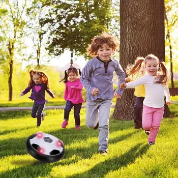 

Air Suspended Football Personality LED Color Light Effect Music Children Mini Development Toy Ball Toys Floating Football