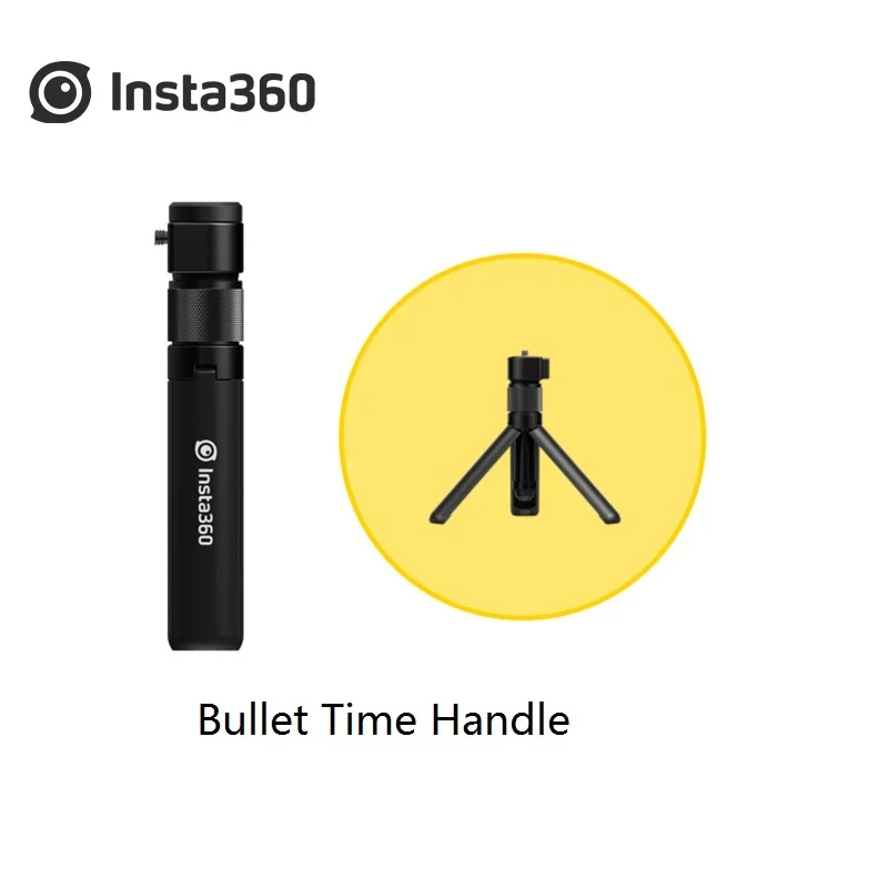 Lidar com Tripé Pacote para Insta360 Rotativo Selfie Invisível Vara Bala Tempo um x - r Esporte Ação Câmera Acessório Insta360 - Image 3