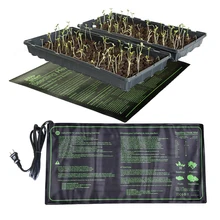 10*20,75 дюймов водонепроницаемый нагревательный коврик для рассады коврик для роста растений прорастание семян расширение клон пусковая площадка садовый инструмент