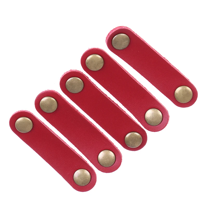 5 шт. ord Line wrap Wire wirding thread инструмент кабельный держатель Органайзер Winder натуральная кожа наушники кабель управление обёрточная бумага ped C