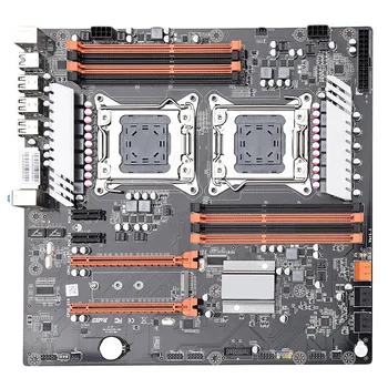 

X79 Dual Cpu Lga2011 Motherboard Support For Dual E5 2689 2670 Ddr3 1333/1600 / 1866Mhz 256Gb M.2 Nvme Sata3 Usb3.0 E-Atx