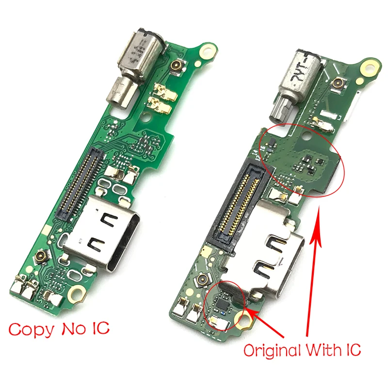 Замена для sony Xperia XA2 H3113 H4113 usb порт для зарядки Micro Dock разъем платы гибкий кабель с вибратором