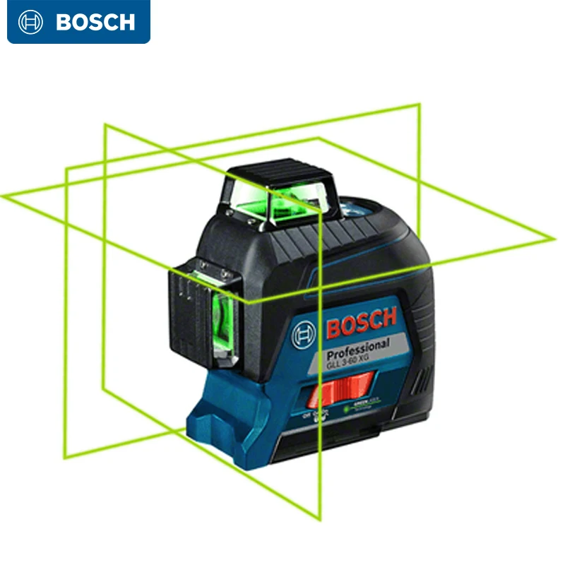 

Bosch 12-Line Green Laser Level GLL3-80CGWith Bluetooth 360° Indoor And Outdoor Marking Instrument High Precision Self-Leveling