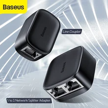 Baseus High Speed 1 to 2 Network Splitter Adapter Line Coupler RJ45 100M Stable Transmission Fast Speed Splitter Network Adapter towards ultra high speed online network traffic classification