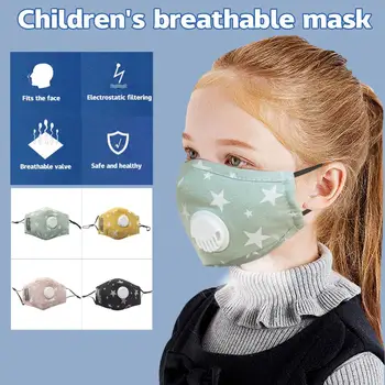 

1PC Kids' Baby Reusable Dustproof PM2.5 Pollution Respirator facemask filter maske face maskswashable and reusable masker