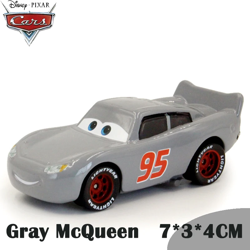 Подлинные Disney Pixar Cars классика 3 поколения Racing McQueen красный синий серый цвет дети