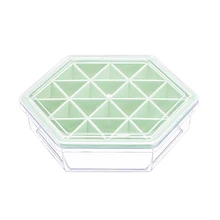 Креативные геометрические формы лоток для льда замороженная форма для льда кухонный инструмент синий