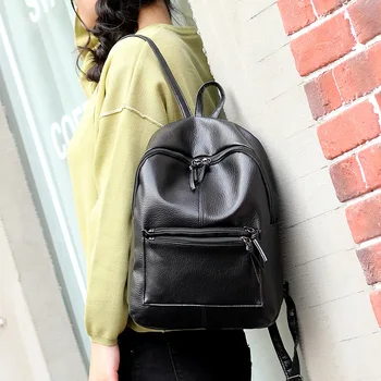 

Soft and Comfortable Backpack Simple Backpack Street Casual Bag