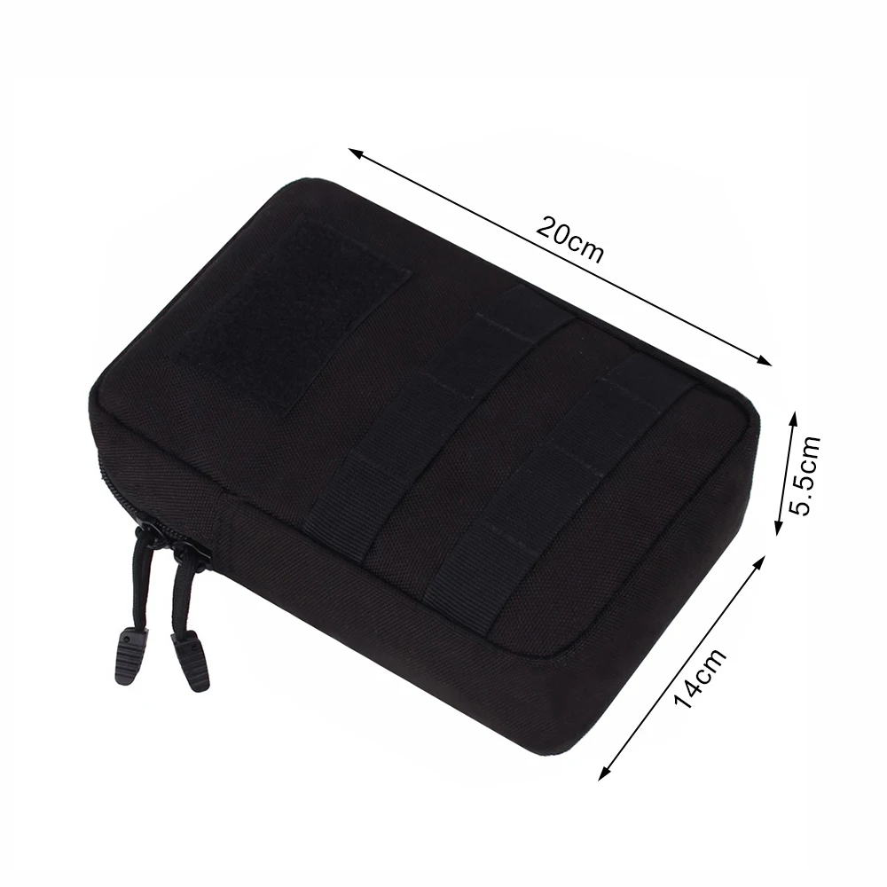 Small Size Тактический Molle Pouch 600D Мужская Военная поясная Сумка EDC Утилита передач держатель телефона кошелек ремень жилет рюкзак гаджет сумка для охоты - Цвет: Small Size