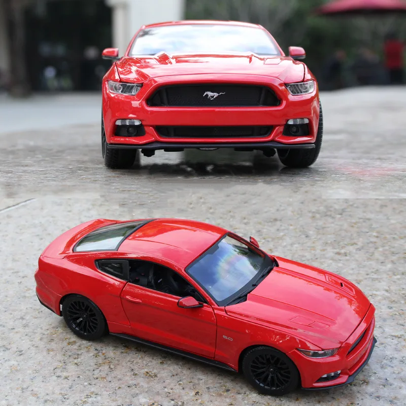 Высокое качество 1:18 Mustang GT Модель сплава, имитация литого металла модель спортивного автомобиля, изысканная коллекция подарков