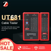 Тест кабеля er UNI-T UT681C UT681C сеть+ Телефонная линия к линии функция сетевой кабель/телефонная линия/HDMI/MINI-HDMI HD кабель тест