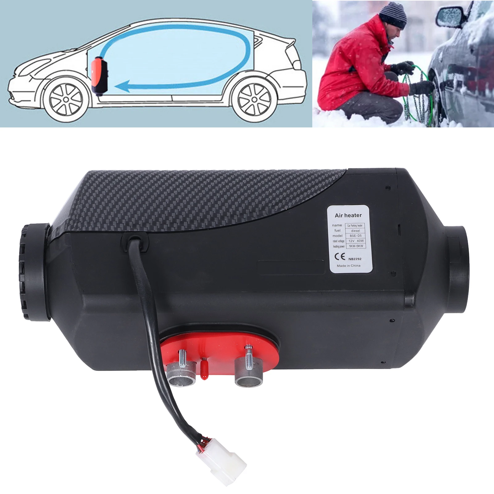 Universal Air Heater Auto Parking Heating Device 5kw 12v For Car Truck Van  - Heater Parts - AliExpress