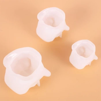 

3Pcs Silicone Resin Dog Casting Molds, Epoxy DIY Casting Mold for Craft Art 634D
