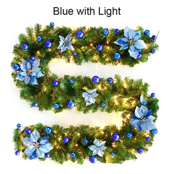 

Light Pine LED rattan decorative lights Decoration With Light PVC 2.7 Meters