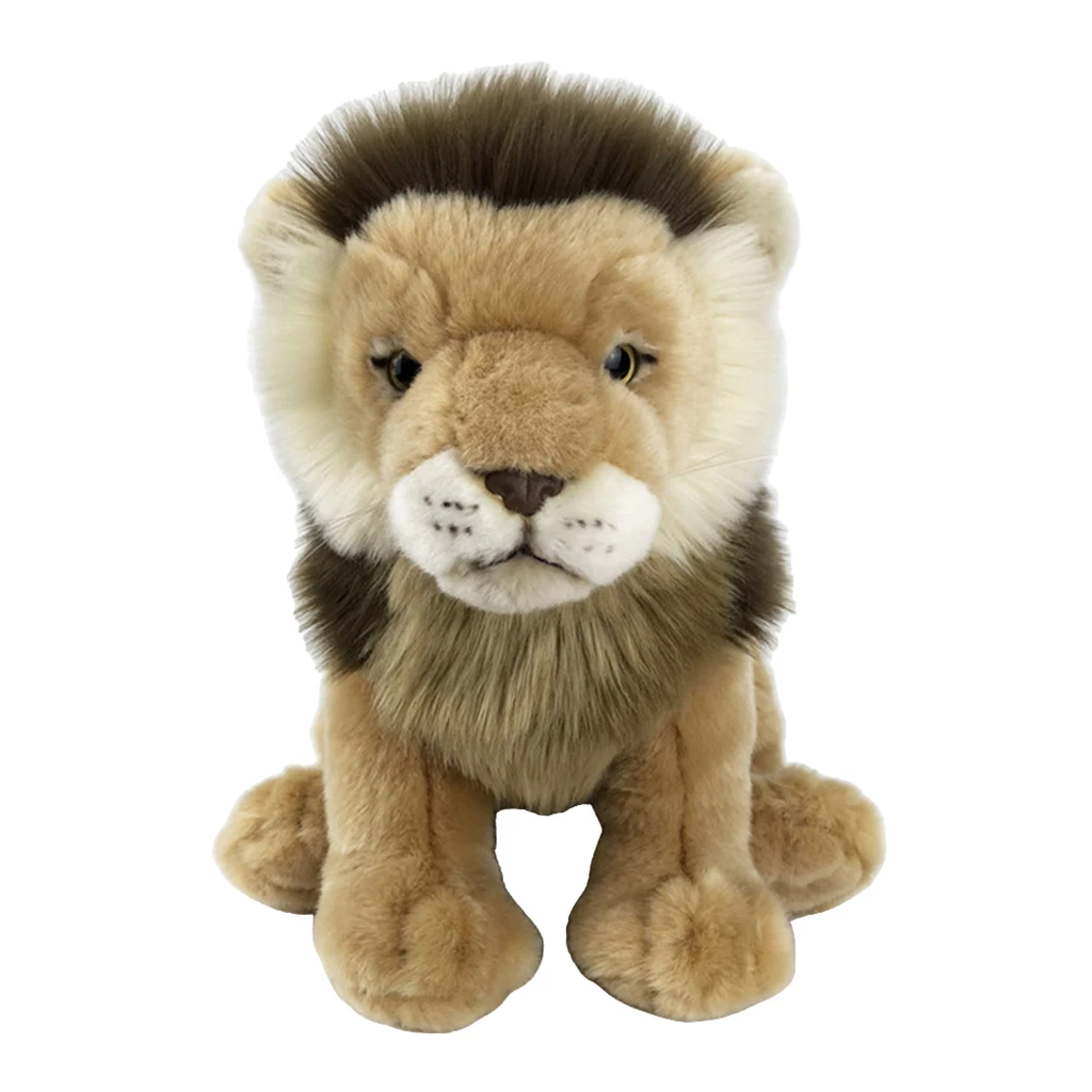 

Soft Lion Stuffed Animal Plush Toy, Washable Surface, Soft Fabric, for Kids Adults Cuddle Toys Home Bedroom Sofa Decoration