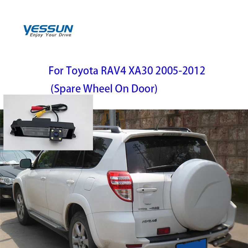 Yessun камера заднего вида для Toyota RAV4 RAV 4 XA30 2003 2004 2005 2006 2007 2008 ~ 2012 Камера вида/номерной
