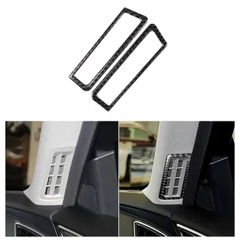 

Carbon Fiber Front A-Pillar Air Vent Outlet Cover For Infiniti Q50 Q60 2014-2019