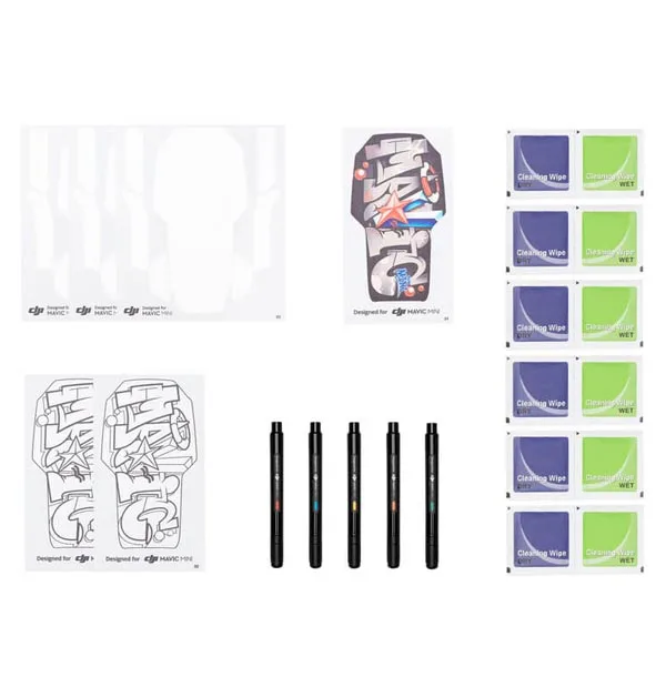 Hot Sale DDS DJI Mavic Mini DIY Creative Kit For DJI Mavic Mini Sticker Set Hand Draw Skin for Mavic Mini Drone Accessories 
