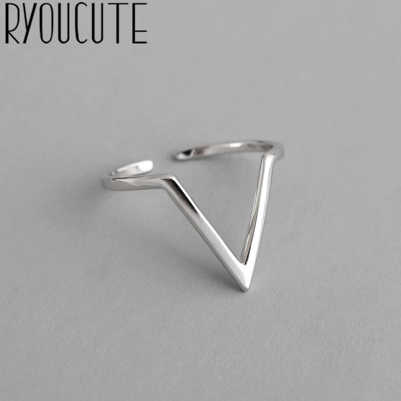 Bohemian Vintage Silver Color Large Geometric Rings For Women Gifts Girls Open Retro
