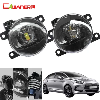 

Cawanerl For 2012-2016 Citroen DS5 Car Bumper Fog Light 4000LM LED Lens Devil Eye DRL Daytime Running Light H11 Socket 12V