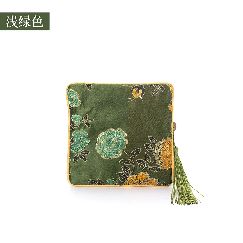 

Light Green Tassel Earring Jewelry Display Storage Bags Women Pendent Ring Bracelet Showcase Jewellery Organizer For Lover Gift