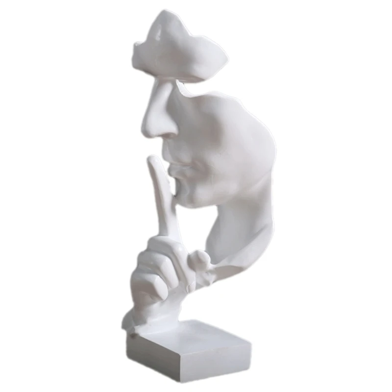 

Nordic Abstract Sculpture Figurine Craft Resin Modern Art Statue Room Decoration 91AD