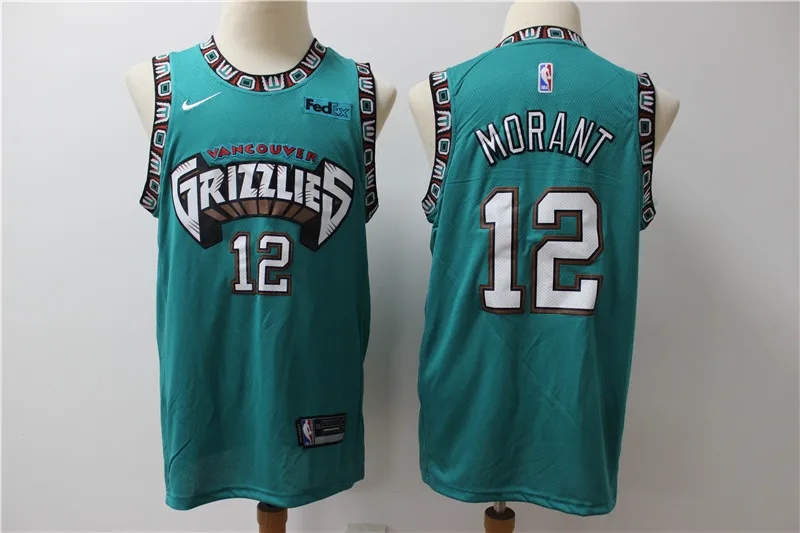 As photo Мужской бейсбольный мяч Memphis Ja Morant Mike Bibby женский Молодежный детский трикотаж - Цвет: As photo