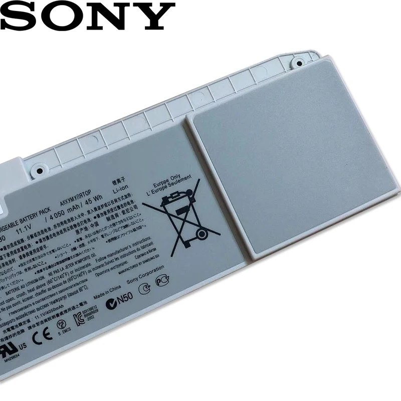 Bateria do Portátil para Sony 45wh + Número de Rastreamento Sony Original Vaio T11 T13 Svt-11 Svt-13 Séries 11.1 v Vgp-bps30 4050 Mah - Imagem 3