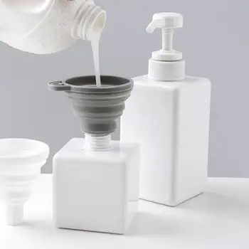 

1PC Mini Protable Foldable Funnel Silicone Collapsible Telescopic Funnel Household Liquid Dispensing Transfer Kitchen Tools