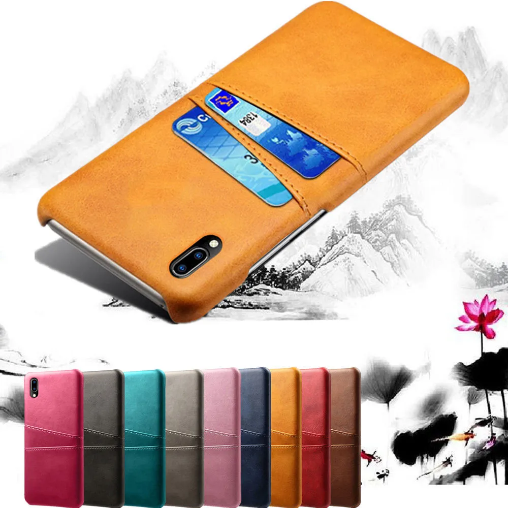 Leather Card Holder Phone Cases For Vivo Y93 Y95 Y91 Y69 Nex a s 3 Z1 Lite Z5X Cover Fundas S1 LITE | Мобильные телефоны и