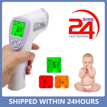 

16 Types Digital Non-contact Infrared Thermometer LCD Backlight Termometro Infravermelh Thermometer Infrared for Dropshipping