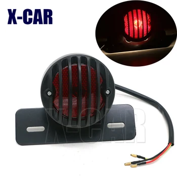 

X-CAR Retro Lantern Brake Light for Motorcycle LED Multifunction IP67 Motorcycle Warning Light 12V 10W Red Light Tail Light