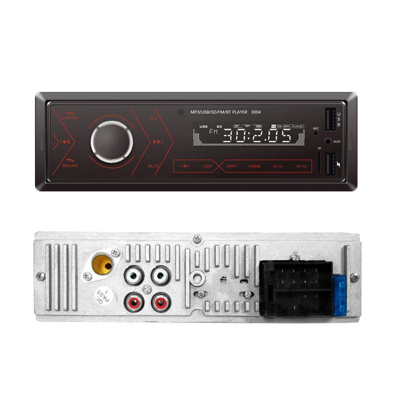 Автомобильные аксессуары 1 din Кнопка сенсорный двойной usb2.1a зарядка bluetooth FM радио SD карта U диск карта 1 din Автомобильный MP3 плеер