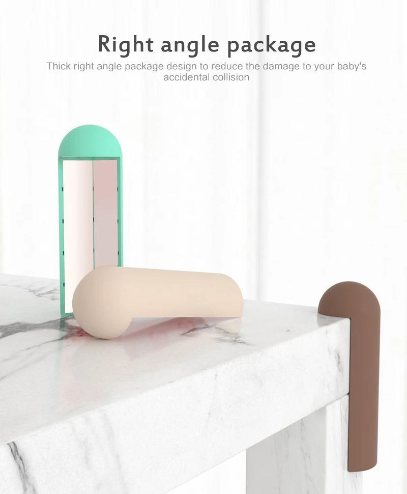 6x2cm Round Baby Anti-Collision Corner Protector Guard Soft Furniture Bumpers Sharp silicone Cushion Safe Protection | - Цена: 19,83 - 60,95 руб.